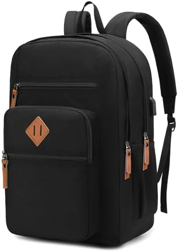 Amazon.com: 15.6 inch Laptop Backpack College School Backpacks for Women  Men Work Business School Travel (Grey) : Electronics