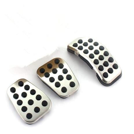 Car Styling Brake Accelerator Gas Pedal Pad Covers case for Ford Fiesta Ecosport Mazda 2 2007-2014 auto Accessories