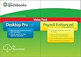 QuickBooks Desktop Pro 2018 with Payroll Enhanced Small Business Accounting Software [PC Download]