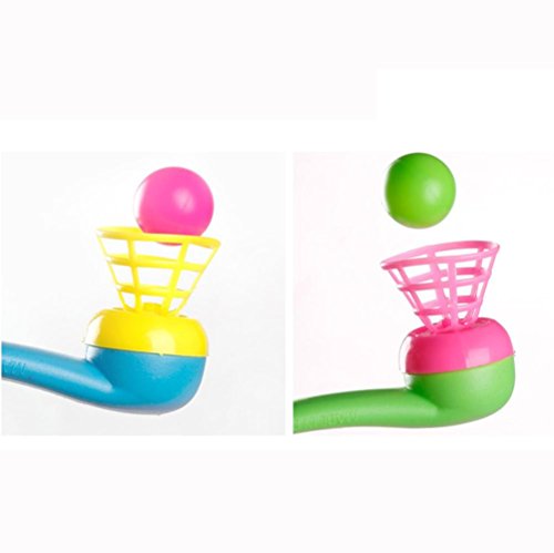 Dartphew Toys,Dartphew 1Pcs Fashion Blow Pipe & Balls - Great Gift for Kids Baby Children Boys Girls,for Safe & Fun blowing Play to Control the Power of Breathing(Color and Style: Random) - Thumbnail 5