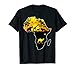 African Savannah safari wildlife Africa map t-shirt