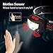 Tinzzi Headlamp Rechargeable, Ultra Bright Motion Sensor Led Head Lamp Waterproof Headlight, 6 Lighting Modes Lightweight for Running Camping Hiking Night Fishing