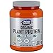 NOW Foods Sports Organic Plant Protein, Creamy Vanilla Powder, 2 Pounds