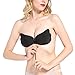 Welltogther Women Reusable Invisible Push-up Seamless Bra Strapless Backless Bra Plus Size DDD