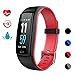 Qiufeng Fitness Tracker,Activity Tracker Smart Watch Health Bracelet Waterproof Wristband with Heart Rate Blood Pressure Pedometer Sleep Monitor Calorie Step Counter for Android and iOS