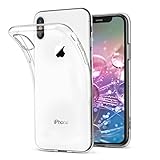 DUZHI iPhone X Case, iPhone X Clear Case,Apple iPhone X Cover, Slim Soft TPU Case for Apple iPhone X/iPhone 10 (2017 Release)-Crystal Clear