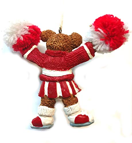 Home For ALL The Holidays School Ornament (Cheerleader RED)