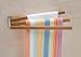 Better Housewares 2480 Wall-Mounted 3-Arm Bamboo Towel Bar