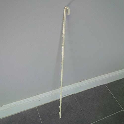 Single Strip Hanging Display Rack in Almond - 30 Inches Long