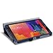 MoKo Case for Samsung Galaxy Tab PRO 8.4 Case - Slim Folding Cover Case for Galaxy TabPRO 8.4 Android Tablet, Indigo (with Smart Cover Auto Wake/Sleep. Will NOT Fit Samsung Galaxy Tab 4 8.0)