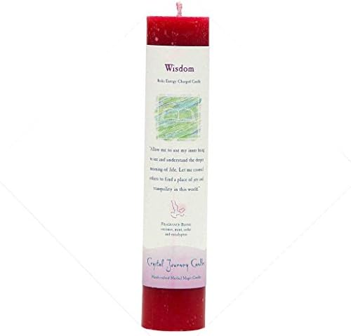 Reiki Scented Pillar Candle - Wisdom