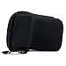 MegaGear ''Ultra Light'' Neoprene Camera Case Bag with Carabiner for Canon EOS M3 Mirrorless Digital Camera with 18-55mm Lens (Black)