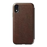 Nomad Tri-Folio for iPhone XR | Rustic Brown