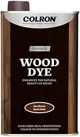 Colron Refined Wood Dye 250ml Jacobean Dark Oak Ronseal view 3