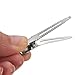 Juvale Hair Clips Duckbill Clips, Professional Hairdressing Salon Metal Hair Grips for Hair Styling and Sectioning, Alligator Hair Clips, Silver, 1.75 Inches - - 100-Pack