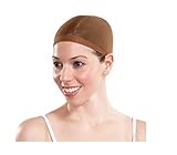 Brown Wig Cap (2 pack)