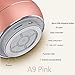 Portable Bluetooth Speakers-Lenrue Mini Wireless Outdoor Rechargeable Speakers with LED,Built-in-Mic,Handsfree Call,AUX Line,TF Card,HD Stereo Sound and Bass for iPhone Ipad Android Phone Rose Goldthumb 4