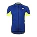 ARSUXEO Men’s Short Sleeves Cycling Jersey Bicycle MTB Bike Shirt 636 Blue Size XLthumb 2