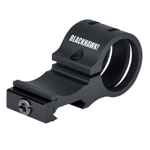 BLACKHAWK Offset Flashlight Rail Mount ATK#41224 - Black