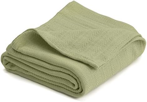Vellux Cotton Woven King Blanket, Winter Pear by WestPoint Home