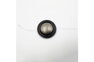 HUMARH Replacement 25.9mm 26mm (1.02") Titanium Dome Diaphragm for B&W ZC12092 CDM 1NT 7NT 9NT CM1 CM7 CM8, B&W Matrix 802 804 805 800 Series, B&W 800D 801D 802D 803D, Bowers & Wilkins and many others