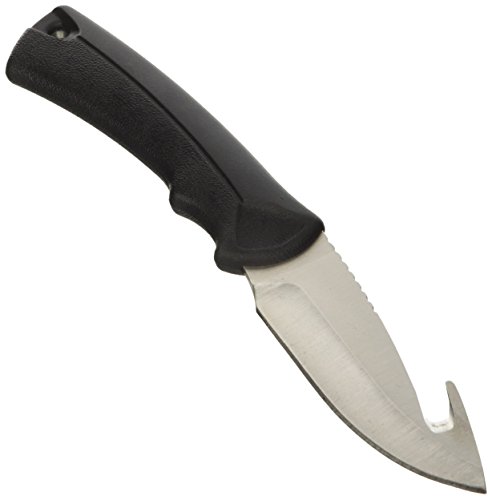 UPC 033753105005, Buck Knives 679 BuckLite MAX Large Guthook Fixed Blade Knife with Heavy-Duty Nylon Sheath