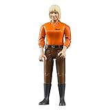 Bruder Woman with Light Skin/Brown Jeans Toy Figure
