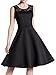 HOMEYEE Women's Vintage Chic Sleeveless Cocktail Party Dress A008