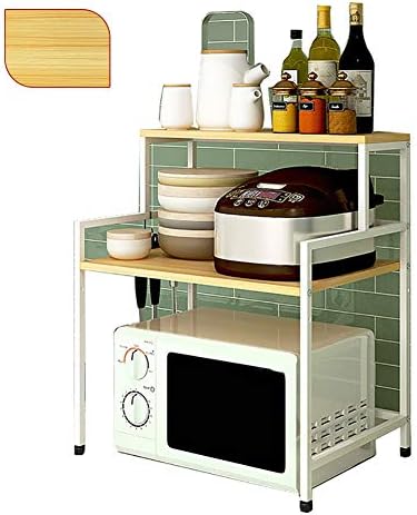 Microwave Oven Rack for Kitchen Storage, Stainless Steel,Make The Kitchen Save Space (Color : Style 3)