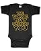 THE FORCE THAT AWAKENS YOU - movie funny - Cotton Infant Bodysuit, NB, Black