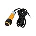 DC 3 Wire 6-36V PNP IR Photoelectric Sensor Switch 30cm E18-B03P1