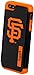 Forever Collectibles - (MLB) - San Francisco Giants Dual Hybrid 2-Piece TPU Case And Screen Guard for Apple iPhone 5/5s