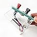 juler Educational Toys STEM Toys Science Kits Miniature Solution Conductivity Tester Strong and Weak Electrolyte Tester Physical Chemistry Instruments,Transparent,One Size