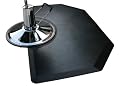 Rhino Mats CC35DH Comfort Craft Deluxe Salon Hexagon Mat, 3' Width x 5' Length x 3/4" Thickness, Black
