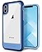 BENTOBEN iPhone Xs Case (2018), iPhone X Case, iPhone 10 Case, Slim Shockproof Hybrid Hard PC Clear Back Flexible TPU Bumper [Anti-Scratch] Protective Case for iPhone Xs/iPhone X / 10, Navy Blue
