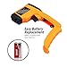 WeePro Digital Infrared Thermometer Non-contact Laser Temperature Gun -58℉ to 1022℉ (-50℃～550℃), Temp Controller Gauge for Kitchen, BBQ, Cooking, Industrial, Car, Auto Maintenance with Adjustable EMS