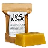 Texas Beeswax 1 LB, Filtered Yellow Wax from Texas Beekeepers - Smells Like Honey, Clean, Perfect to Make Candles, Lip Balms and Lotions - by Better Shea Butter