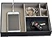 Surpahs Handmade Leatherette Valet Tray - 5 Compartments
