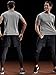 Neleus Men's 3 Pack Mesh Athletic Running T Shirt,5033,Black,Grey,Olive Green,US L,EU XL