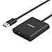 Unitek 3-Slot USB 3.0 Compact Card Reader, Read 3 Cards Simultaneously, Aluminum SD Micro SD CF Card Adapter Writer, Tf, SD, Micro SD, SDXC, SDHC, Compact Flash Memory Card Reader, Black primary