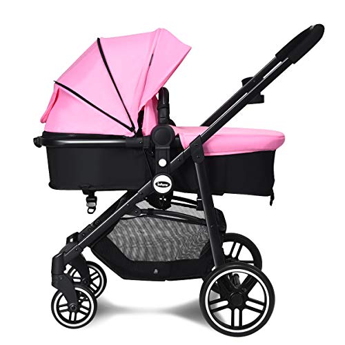 pram with suspension