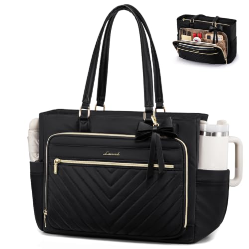 LOVEVOOK Lehrertasche Damen 15,6 Zoll Laptoptasche Damen Arbeitstasche