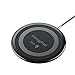 Ultra-thin Qi Wireless Charger, MeGa Wireless Charger Charging Pad Standard Charge for iPhone X/ 8/ 8 Plus, and Fast Wireless Charging for Samsung Galaxy Note 8/ S8/ S8+/ S7, with 3.3ft USB Cable