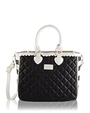 Betsey Johnson Womens Heat Seal Satchel