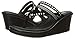 Skechers Cali Women's Rumblers 38559 Wedge Flip Flop,black,8 M US