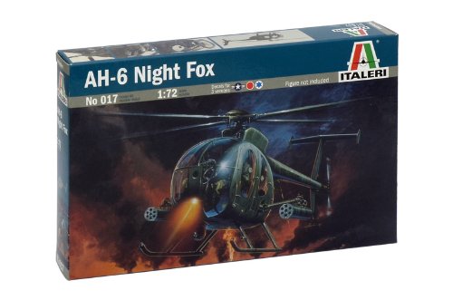 Italeri Models AH-6 Night Fox Model Kit