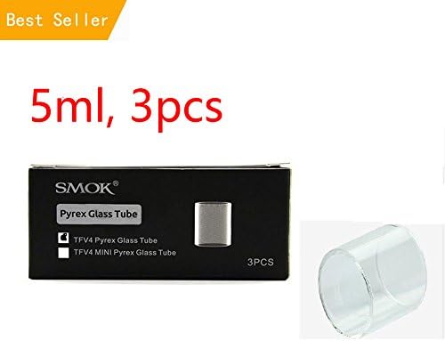 3pcs ŠMOK Original 5ml GlaŠs Tube For ŤFṼ4 TAṄK