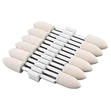 Utoolmart 8mm Wool Felt Mounted Points Conical