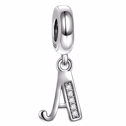 925 sterling silver letter initial a-z dangle alphabet …