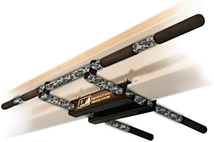 I-beam Pull up Bar / Chin up Bar (Camouflage Long Bar with Straight Ends) PRO Mountings